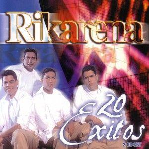 Capa do Álbum "20 Éxitos", de Rikarena