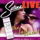 Portada de Álbum "Live: the Last Concert", de Selena