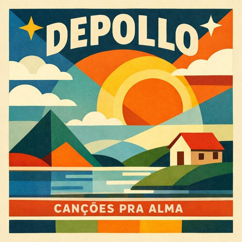 Portada de Álbum "Canções Pra Alma", de Depollo
