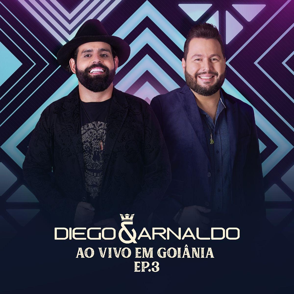 Single/EP cover of "Ao Vivo Em Goiânia (EP 3)" by Diego e Arnaldo