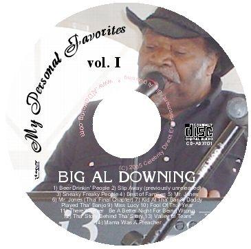 Portada de Álbum "My Personal Favorites - Vol. 1", de Al Downing