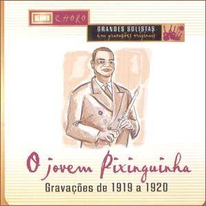 Portada de Álbum "O Jovem Pixinguinha", de Pixinguinha