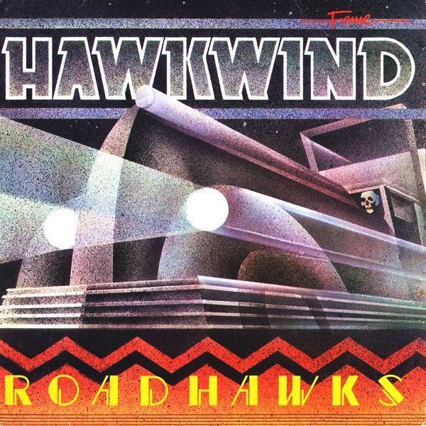 Capa do álbum "Roadhawks", de Hawkwind