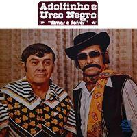 Portada de Álbum "Amar É Sofrer", de Adolfinho e Urso Negro