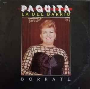 Portada de Álbum "Borrate", de Paquita La Del Barrio