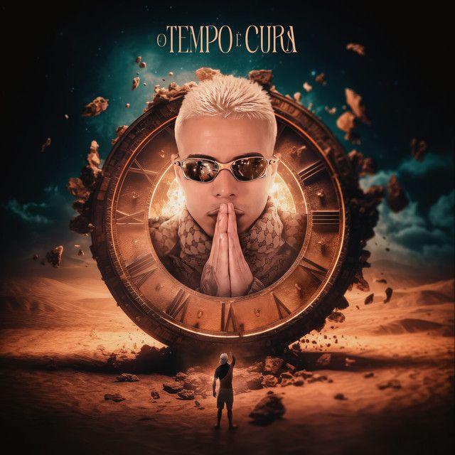 Capa do Álbum "O Tempo É Cura", de MC Tuto