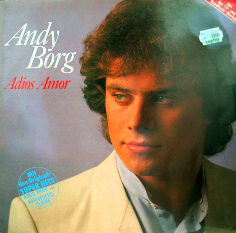Capa do Álbum " Adios Amor", de Andy Borg
