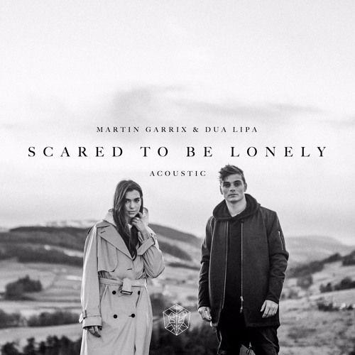 Capa do álbum "Scared to Be Lonely (Acoustic Version)", de Dua Lipa