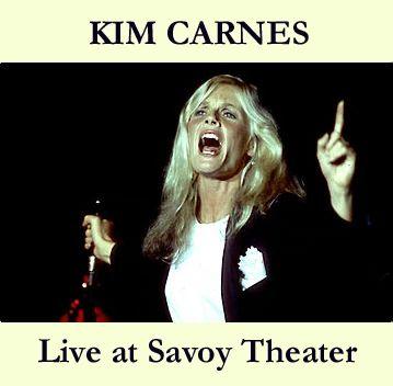 Portada de Álbum "Live At Savoy Theater", de Kim Carnes