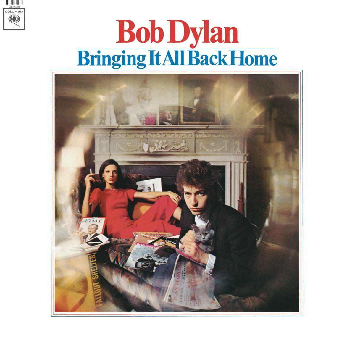 Portada del álbum "Bringing It All Back Home", de Bob Dylan