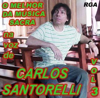 Portada de Álbum "O MELHOR DA MÚSICA SACRA - VOL.3", de Carlos Santorelli