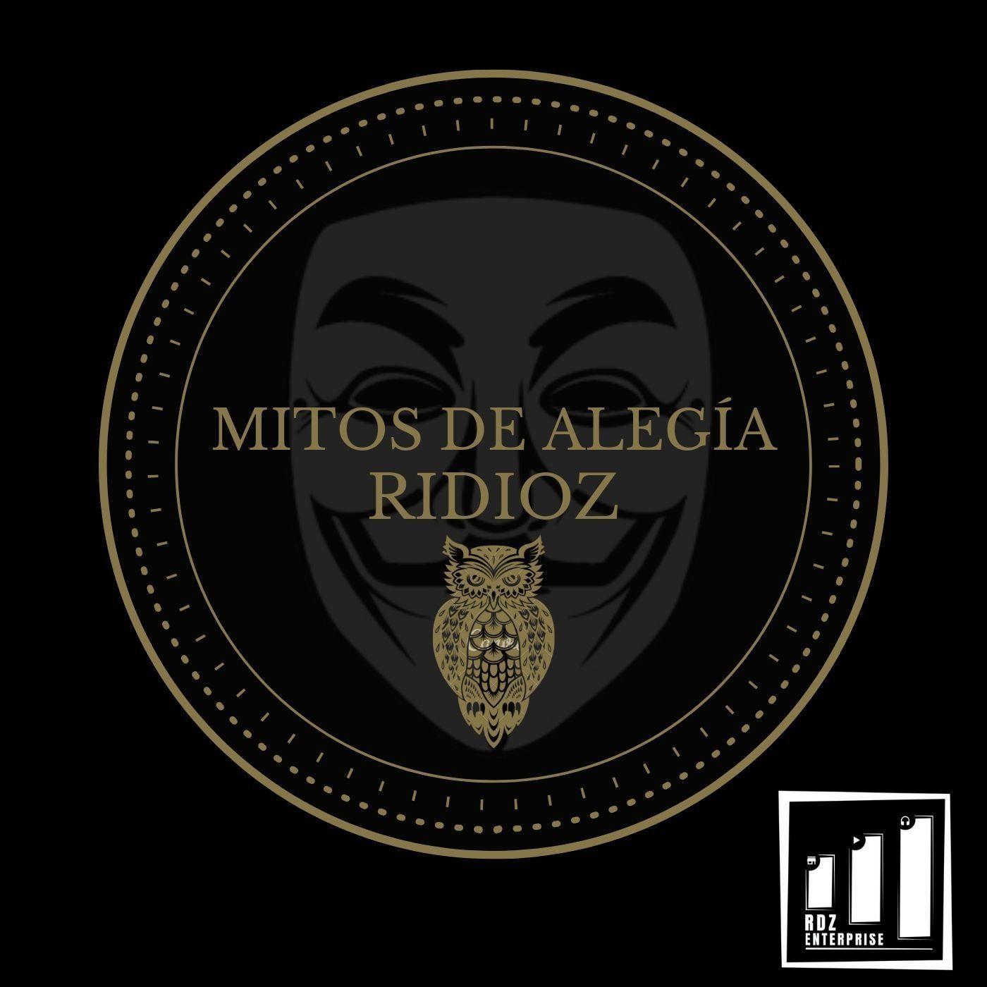 Portada de Álbum "Mitos de Alegria", de Ridioz