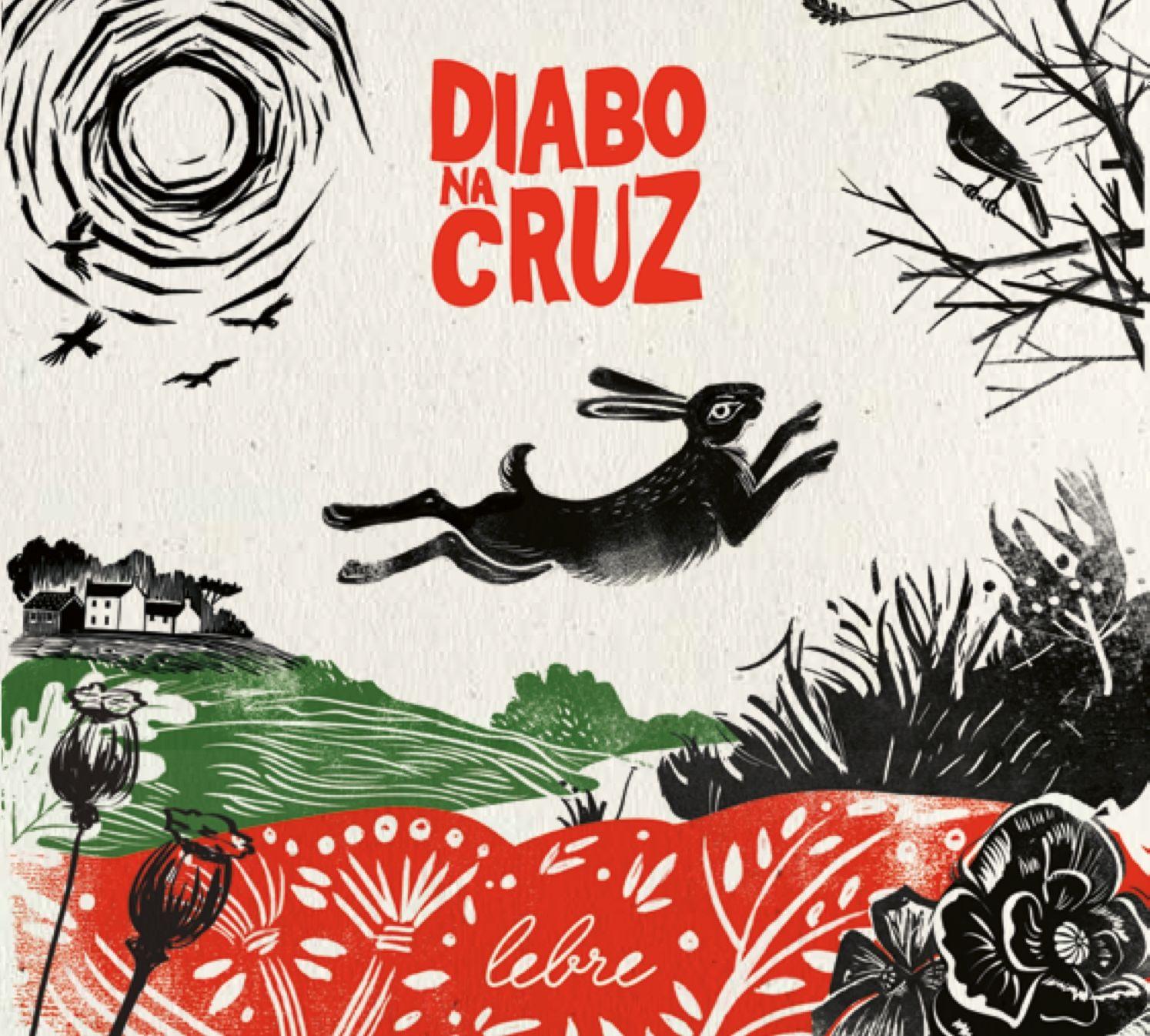 Portada de Álbum "Lebre", de Diabo na Cruz