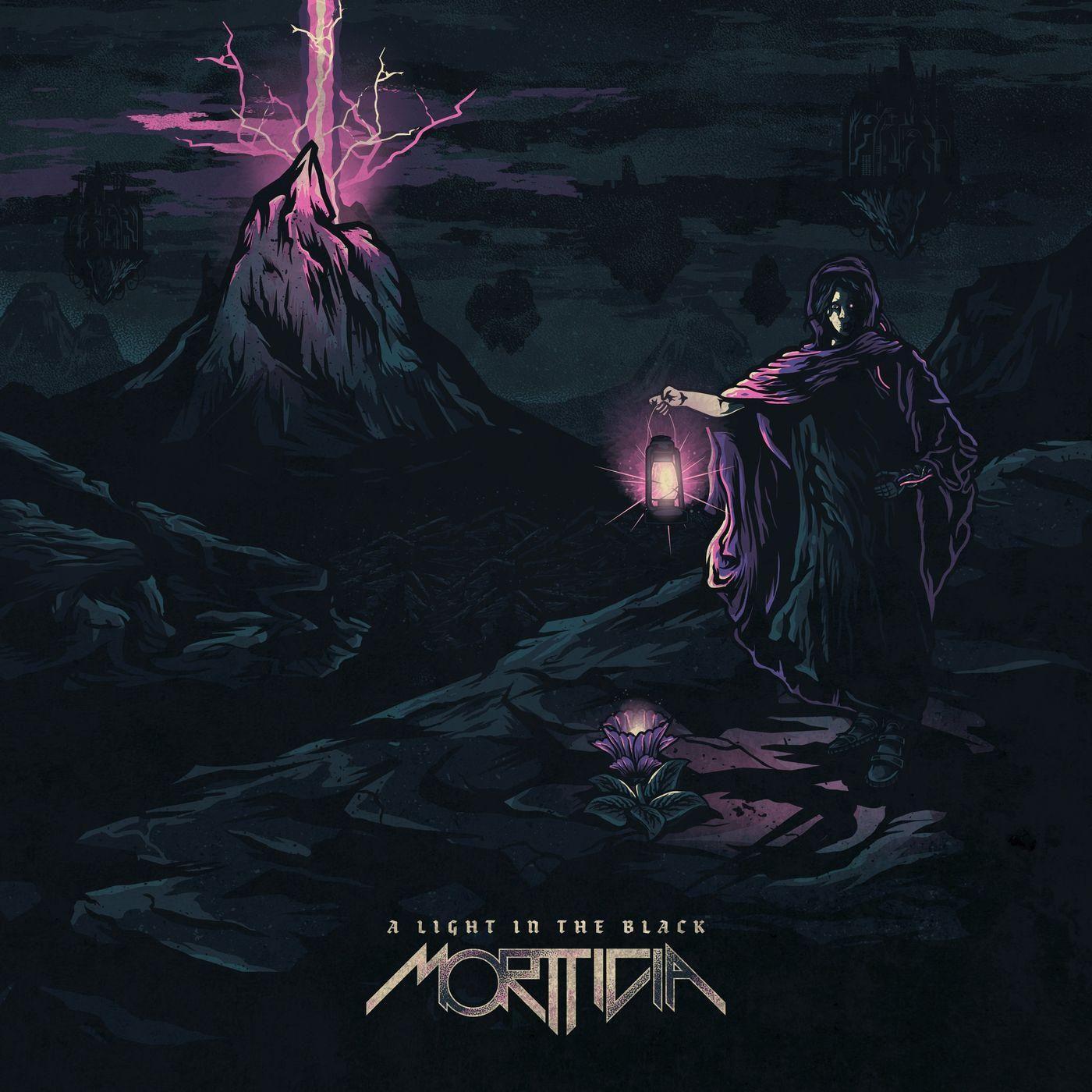 Portada de Álbum "A Light in the Black", de Mortticia