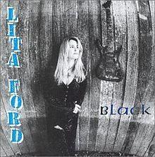 Portada de Álbum "Black", de Lita Ford