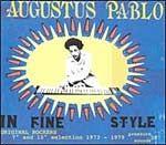 Capa do Álbum "In Fine Style", de Augustus Pablo