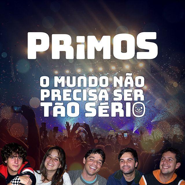 Portada de Álbum "O Mundo Não Precisa Ser Tão Sério", de Primos