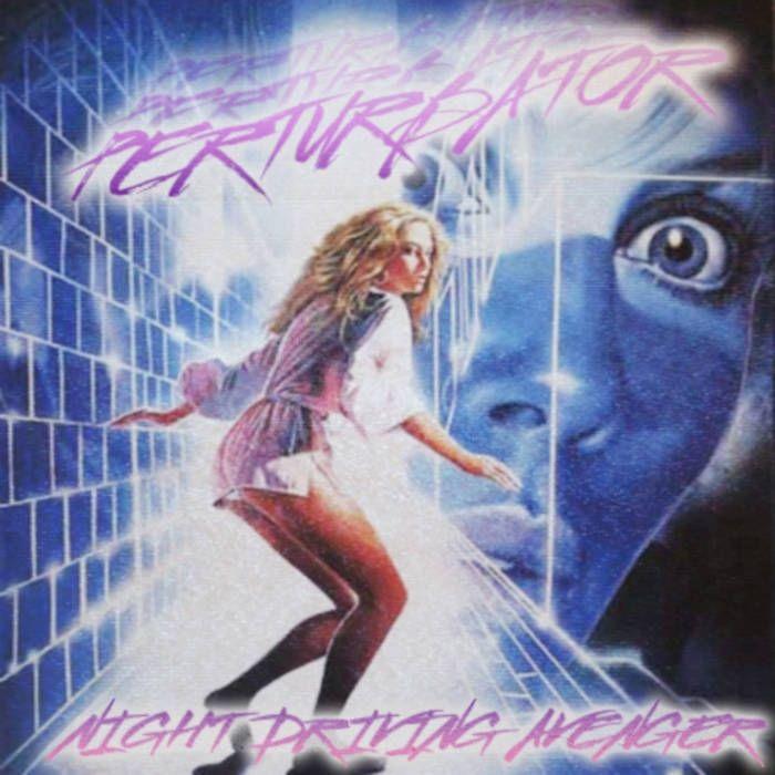 Capa do Single/EP "Night Driving Avenger", de Perturbator