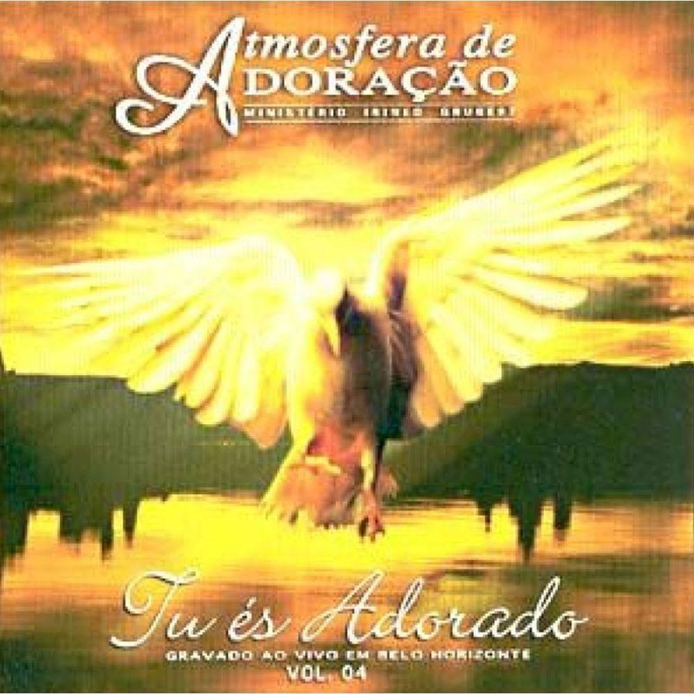Album cover of "Tu És Adorado Vol. 4" by Atmosfera De Adoração