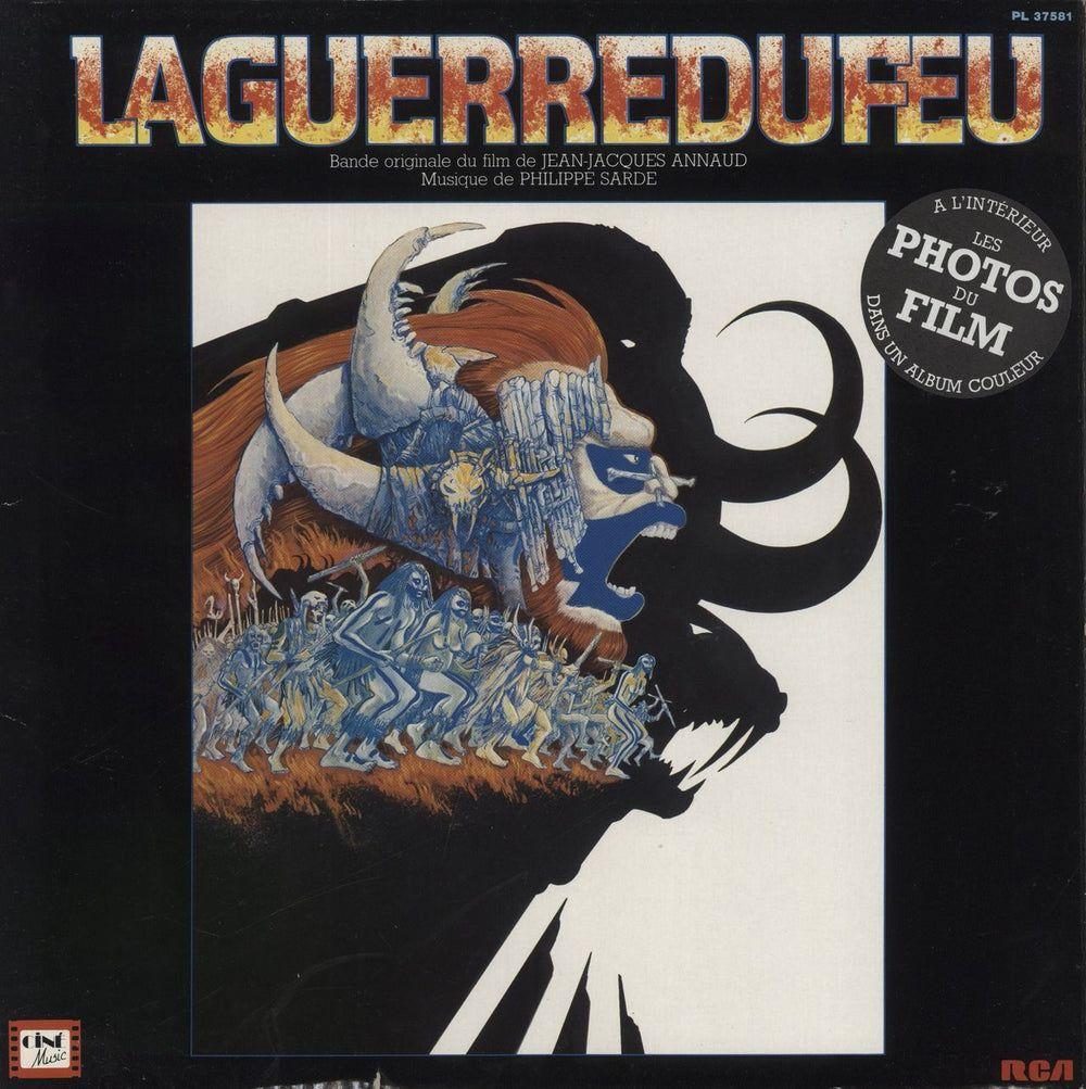 Portada del álbum "La Guerre Du Feu", de Philippe Sarde