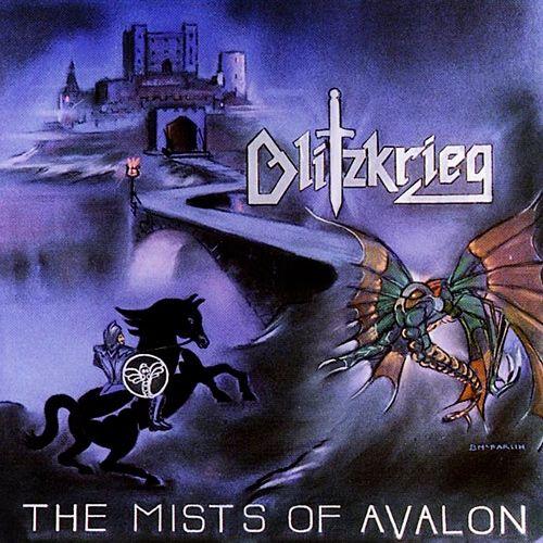 Capa do Álbum "The Mists Of Avalon", de Blitzkrieg