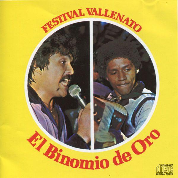 Capa do álbum "Festival Vallenato", de El Binomio de Oro
