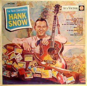 Capa do álbum "I've Been Everywhere", de Hank Snow