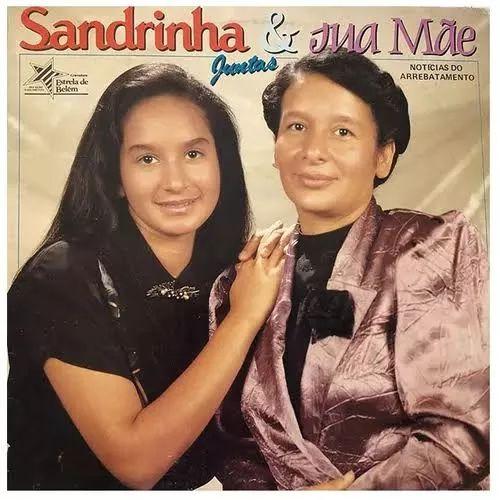 Capa do álbum "Notícias Do Arrebatamento ", de Sandrinha