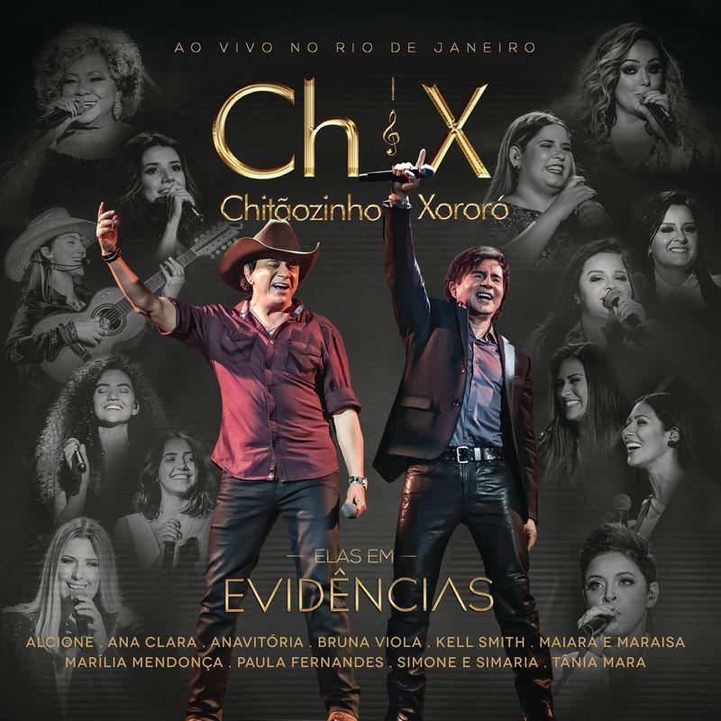 Portada de Álbum "Elas Em Evidências", de Chitãozinho & Xororó