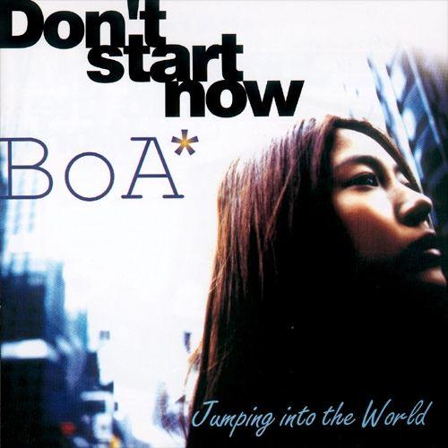 Portada del álbum "Jumping Into the World", de BoA