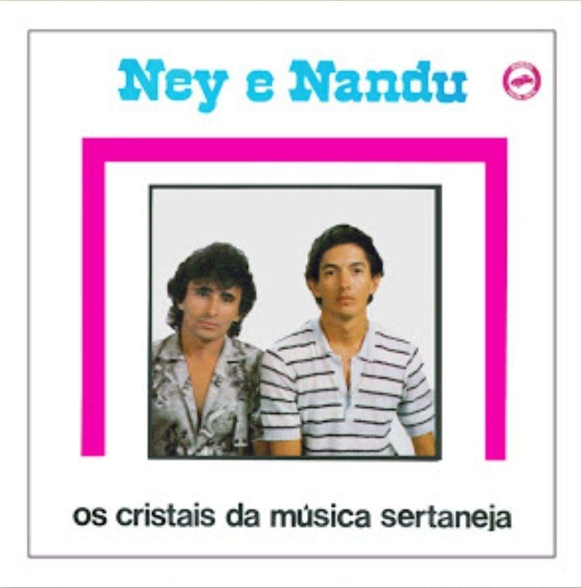 Capa do Álbum "Os Cristais da Música Sertaneja", de Ney & Nando