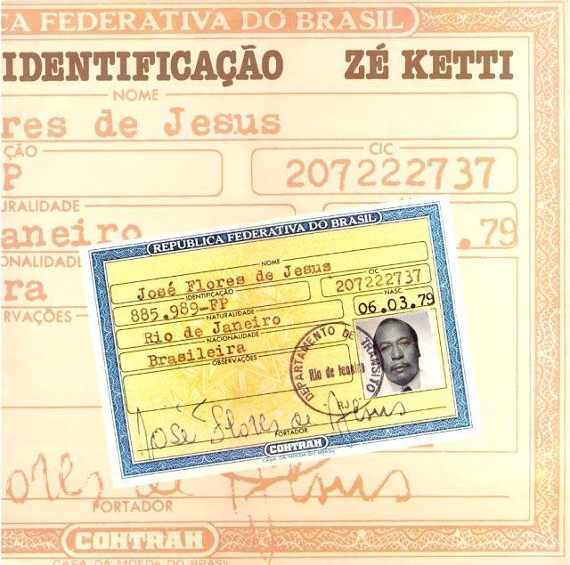 Capa do Álbum "Identificação", de Zé Keti