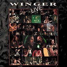 Portada de Álbum "Live", de Winger