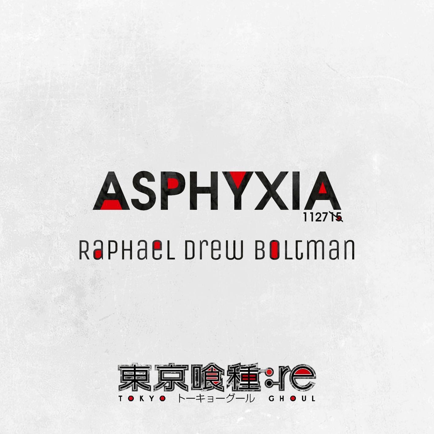 Portada de Sencillo/EP "Asphyxia", de Raphael Drew Boltman