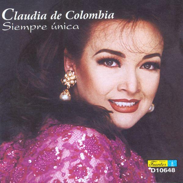 Portada de Álbum "Siempre Unica", de Claudia de Colombia