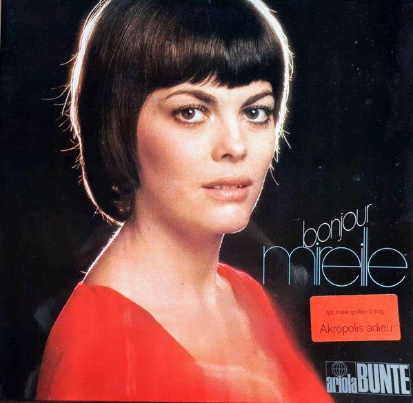 Portada de Álbum "Bonjour Mireille", de Mireille Mathieu