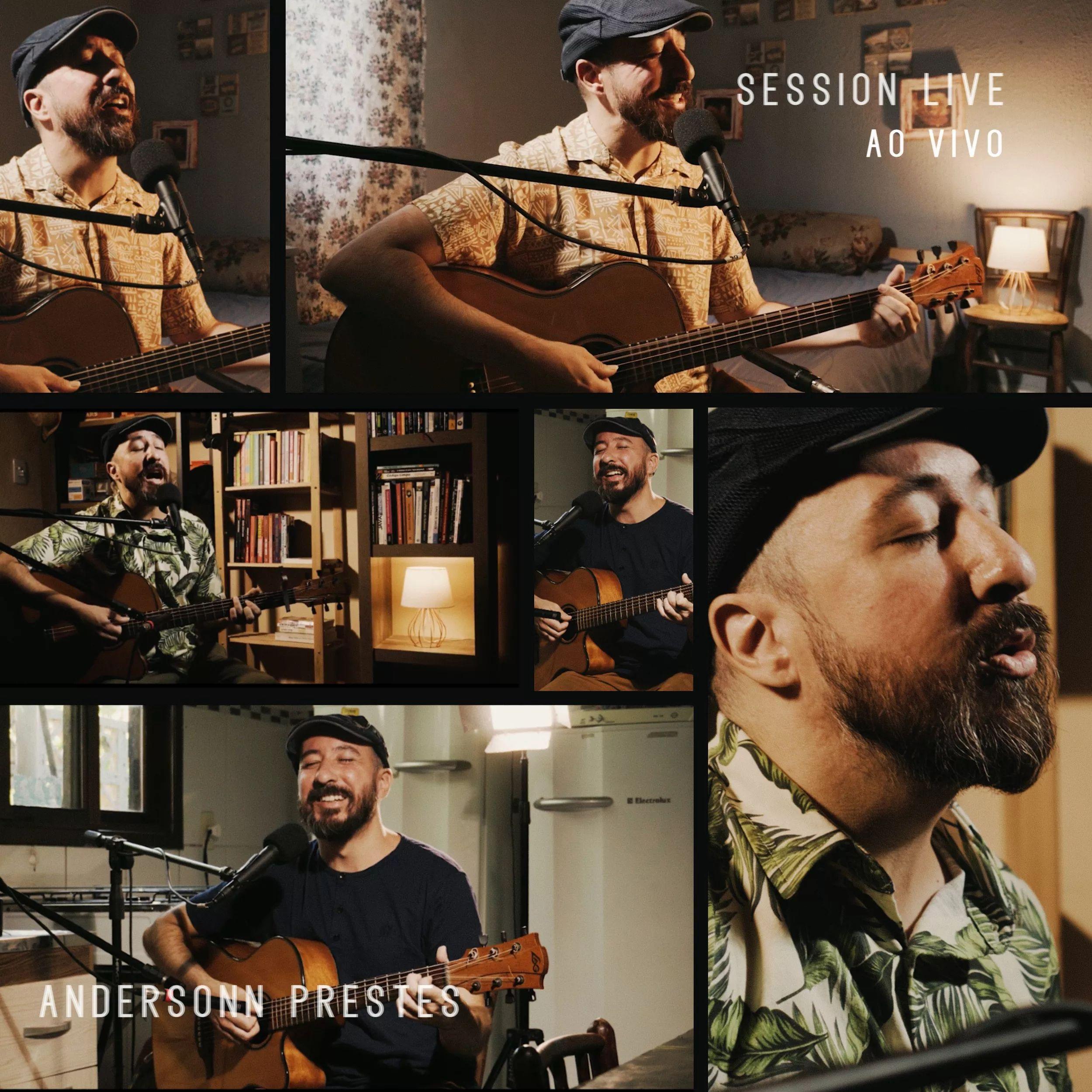 Portada de Sencillo/EP "Session Live (Ao Vivo)", de Andersonn Prestes
