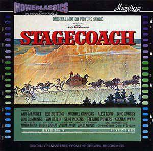 Portada del álbum "Stagecoach", de Jerry Goldsmith