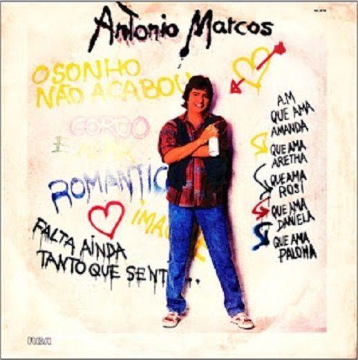 Portada de Álbum "O Sonho Não Acabou", de Antônio Marcos
