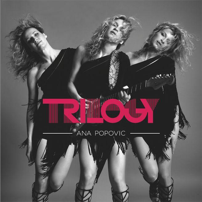 Portada de Álbum "Trilogy", de Ana Popovic