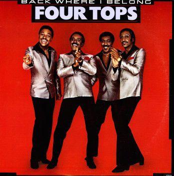 Portada de Álbum "Back Where I Belong", de The Four Tops