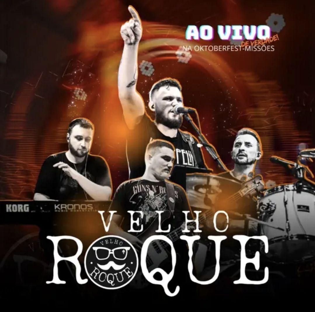 Portada de Sencillo/EP "Ao Vivo (De Verdade!) Na Oktoberfest Missões", de Velho Roque