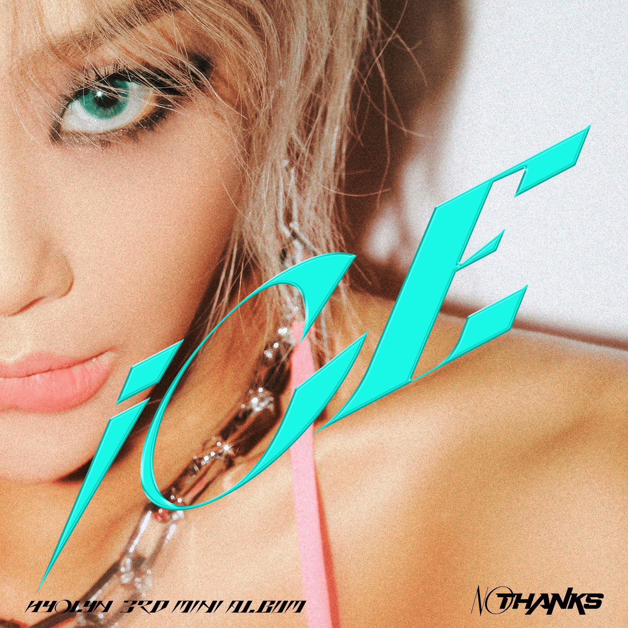 Capa do Single/EP "iCE", de HYOLYN
