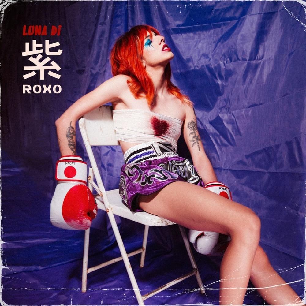 Capa do álbum "Roxo", de Luna Di