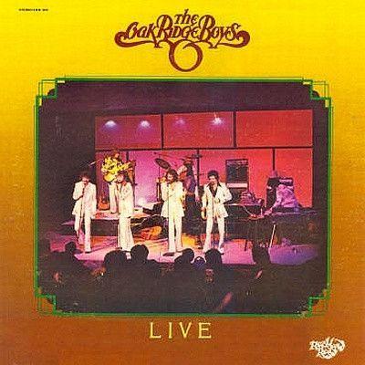 Album cover of "Live" by The Oak Ridge Boys