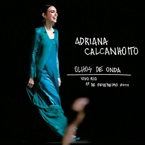 Portada de Álbum "Olhos de Onda (Ao Vivo)", de Adriana Calcanhotto