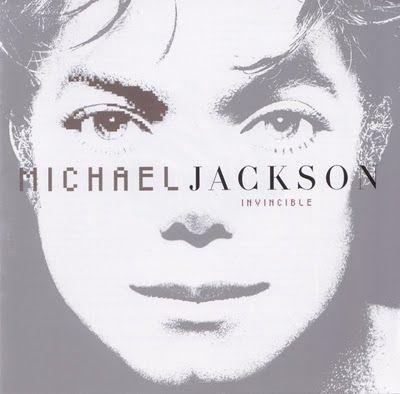 Capa do álbum "Invincible", de Michael Jackson