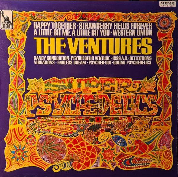 Portada del álbum "Super Psychedelics", de The Ventures