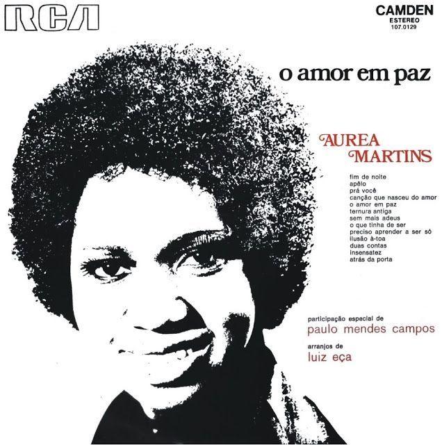Capa do Álbum "O Amor Em Paz", de Áurea Martins