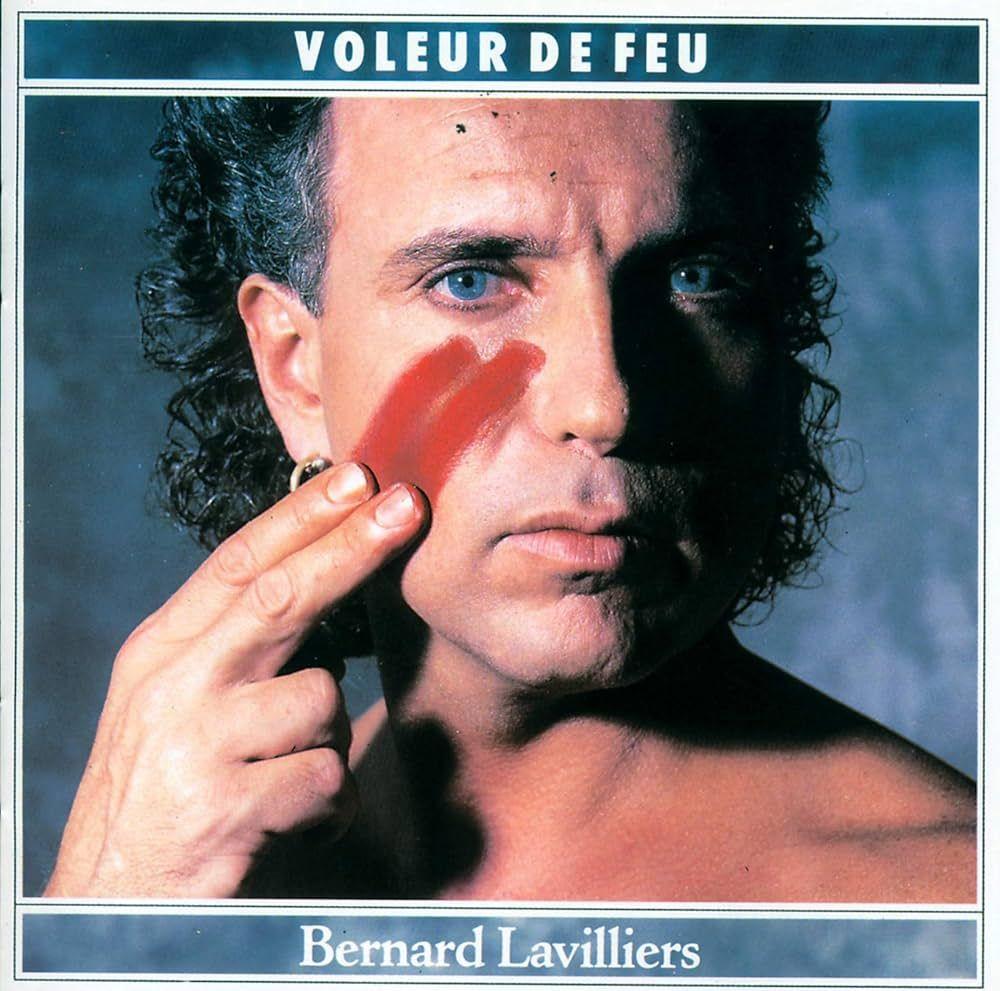 Capa do álbum "Voleur De Feu", de Bernard Lavilliers